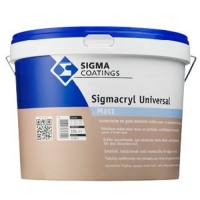 Sigmacryl Wit 10 Ltr.